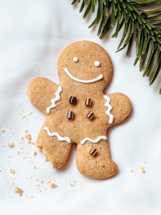 Ahoj, jsem Perníček! Holky mě dávají do vánočních balíčků. Pověs mě prosím na stromeček, 🎄 vyfoť mě spolu s tvými novými...